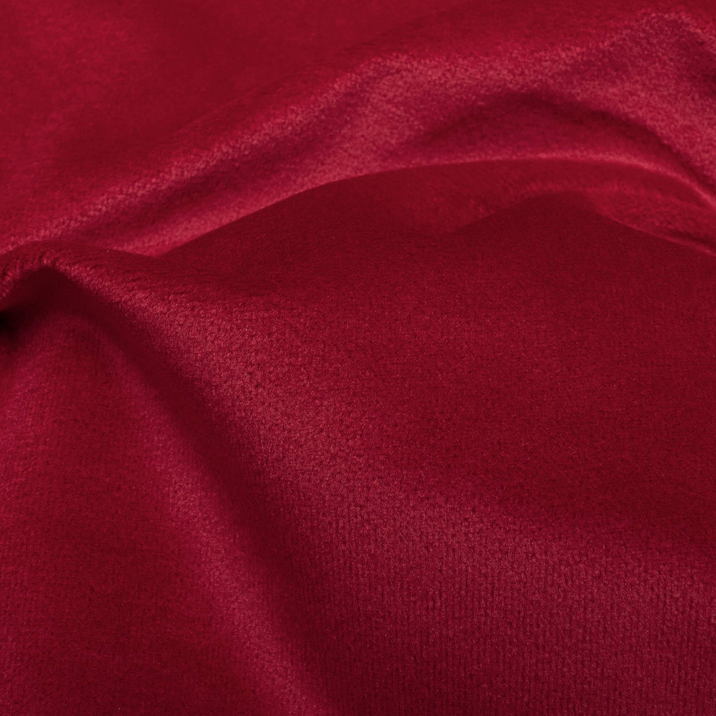Red Plain Premium Velvet Fabric (Width 58 Inches)