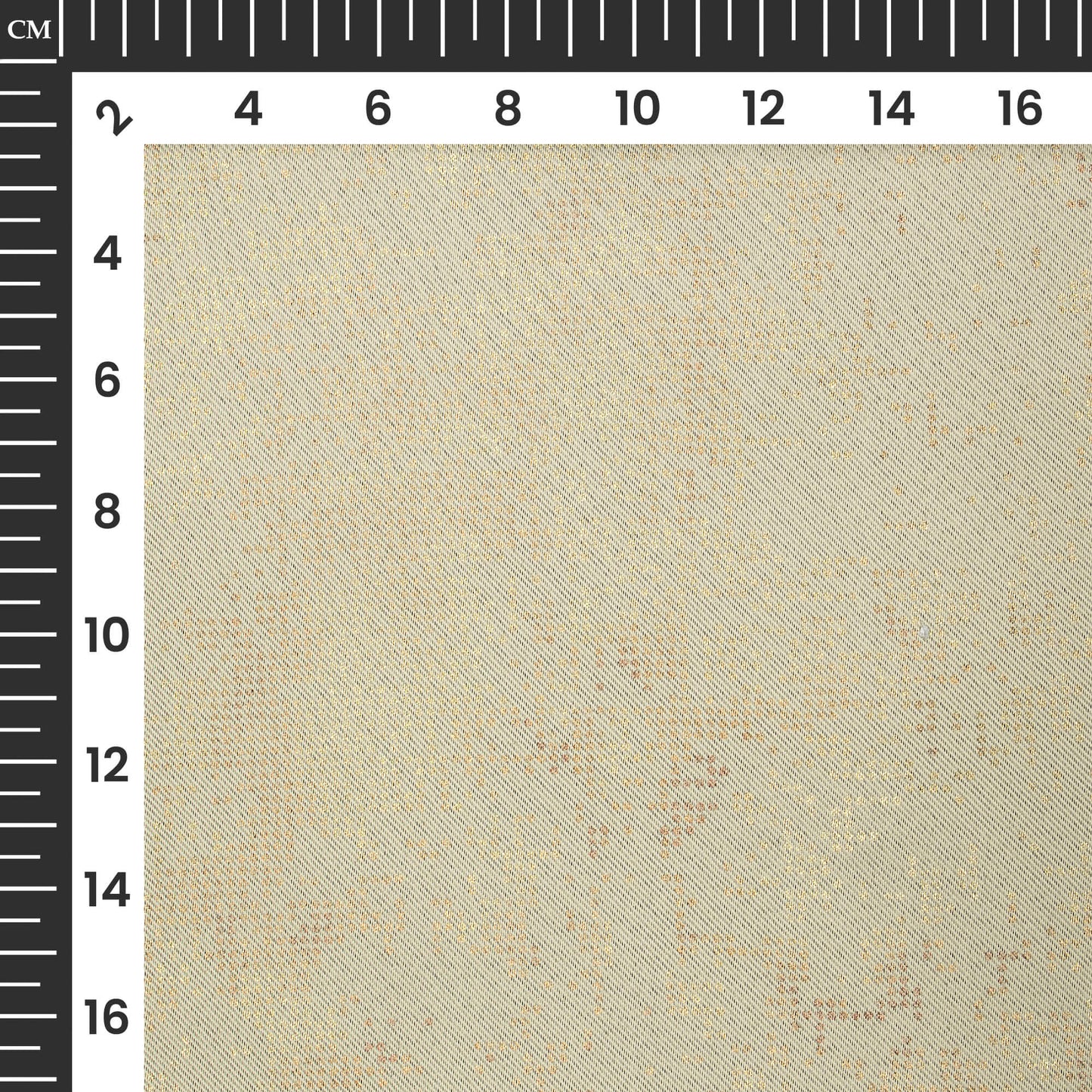 Beige Golden Dots Geometric Pattern Premium Curtain Fabric (Width 54 Inches)