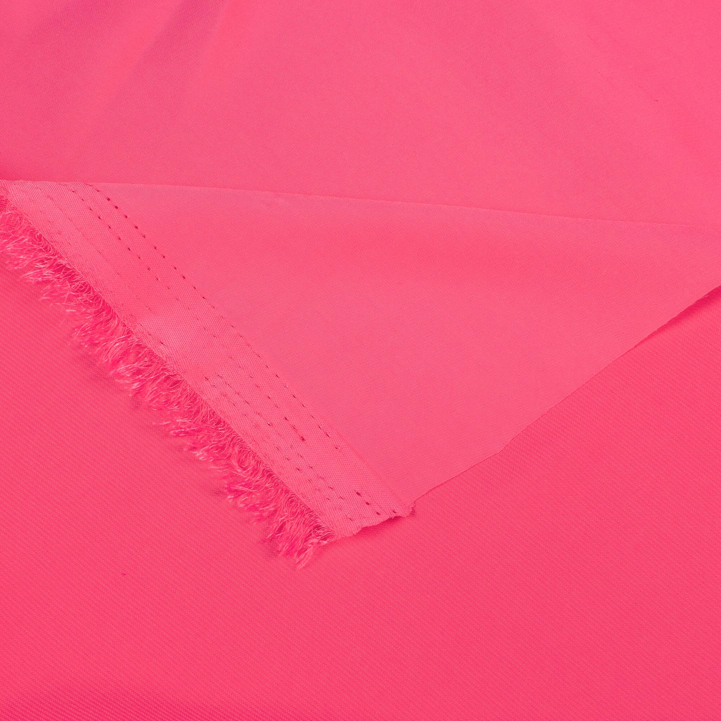 Punch Pink Plain Imported Satin Fabric