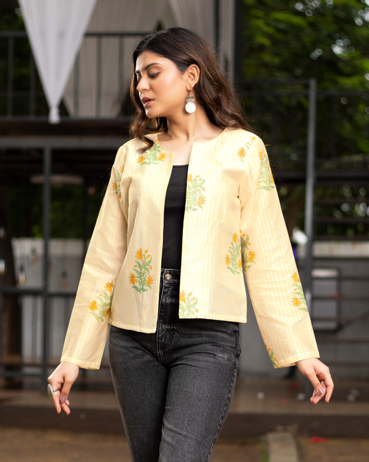 Floral Printed Jacket
