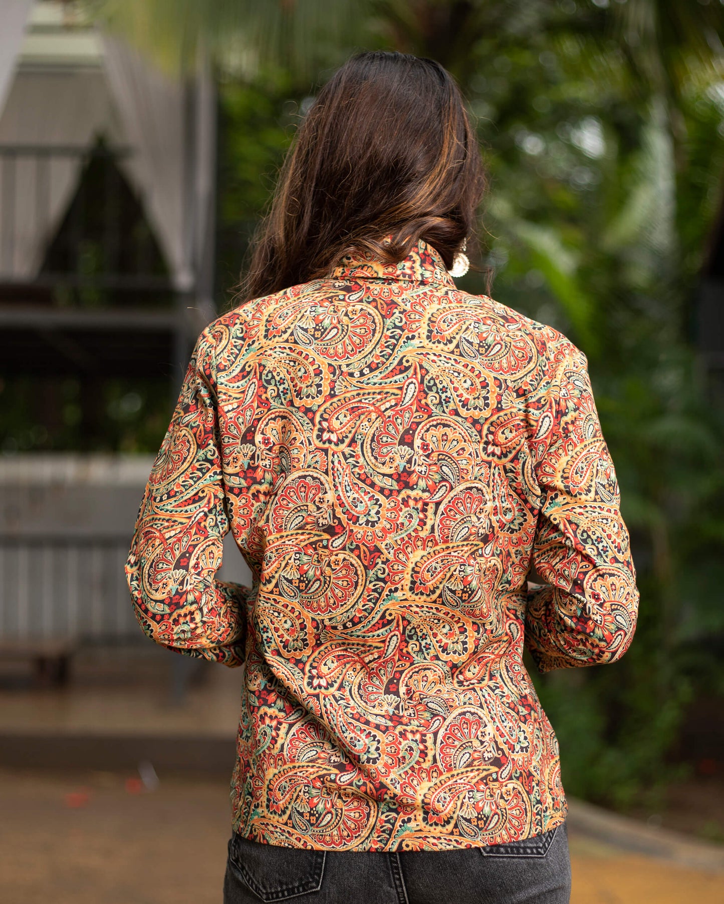 Paisley Printed Jacket