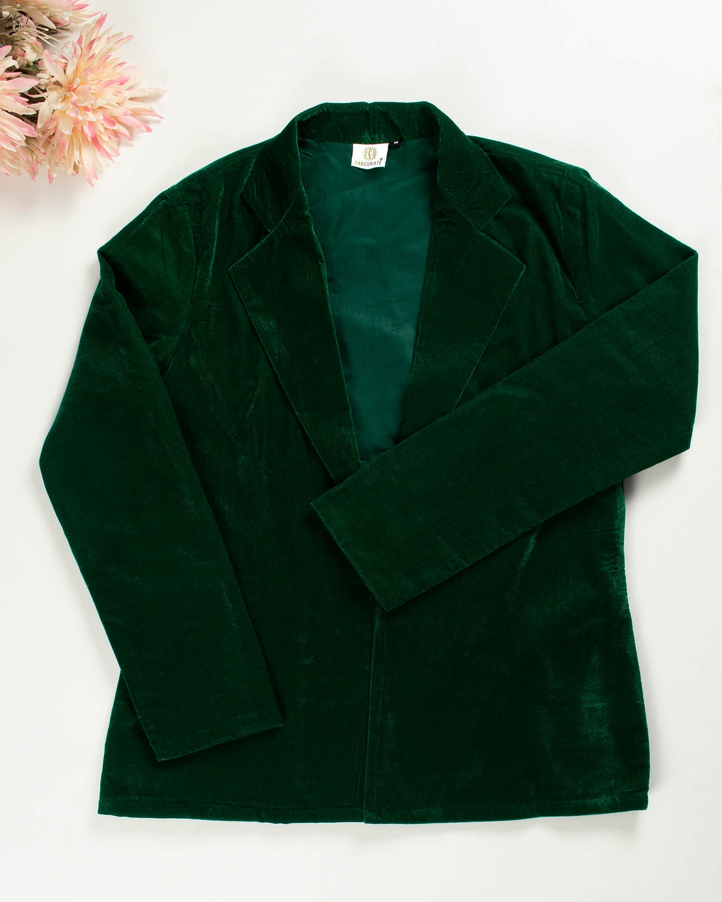 Green Premium Velvet Jacket