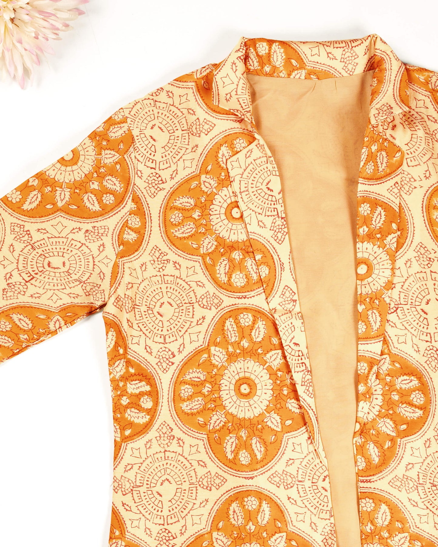 Floral Printed Traditional Jacket