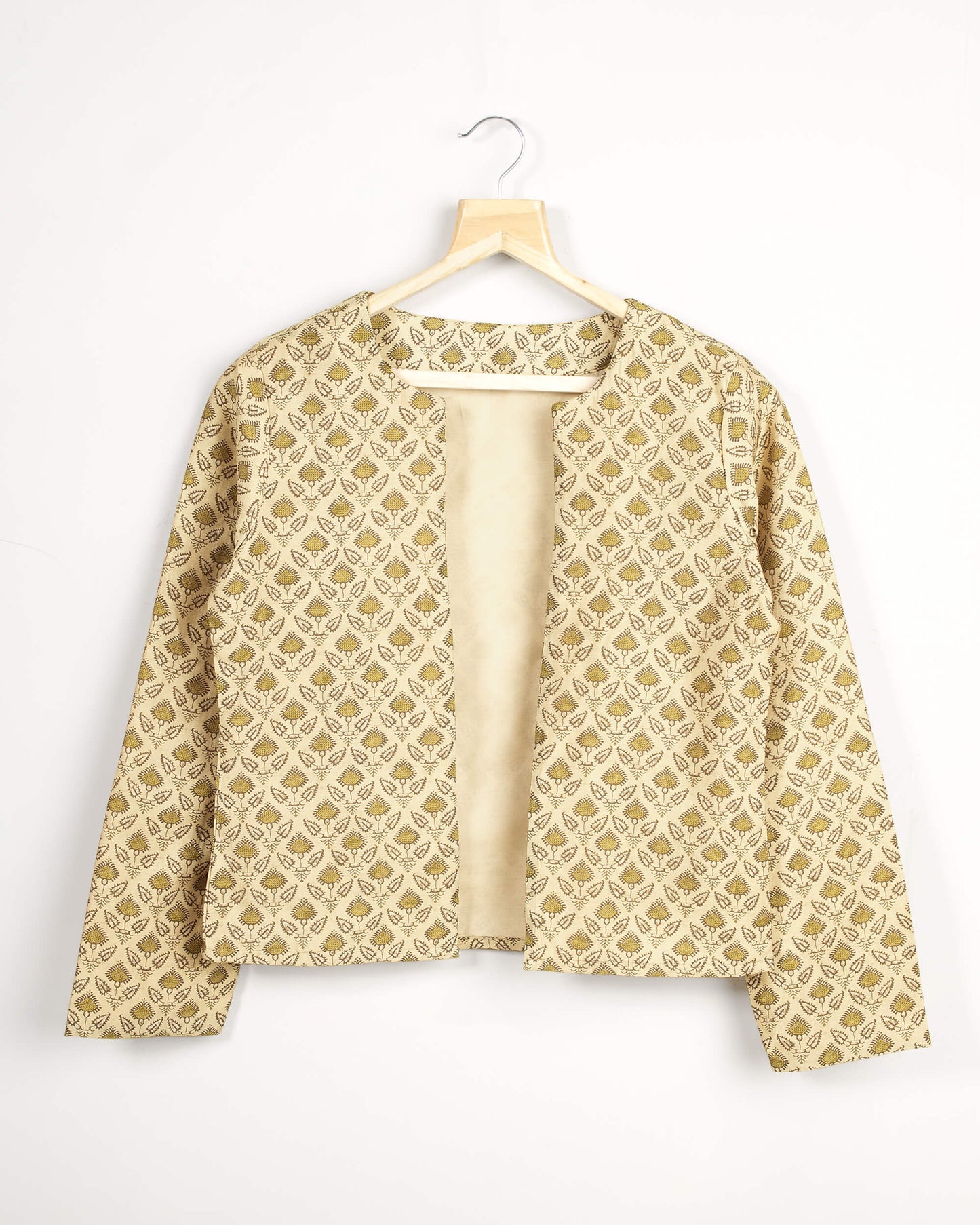 Women Geometric Tailored Ethnic Jacket