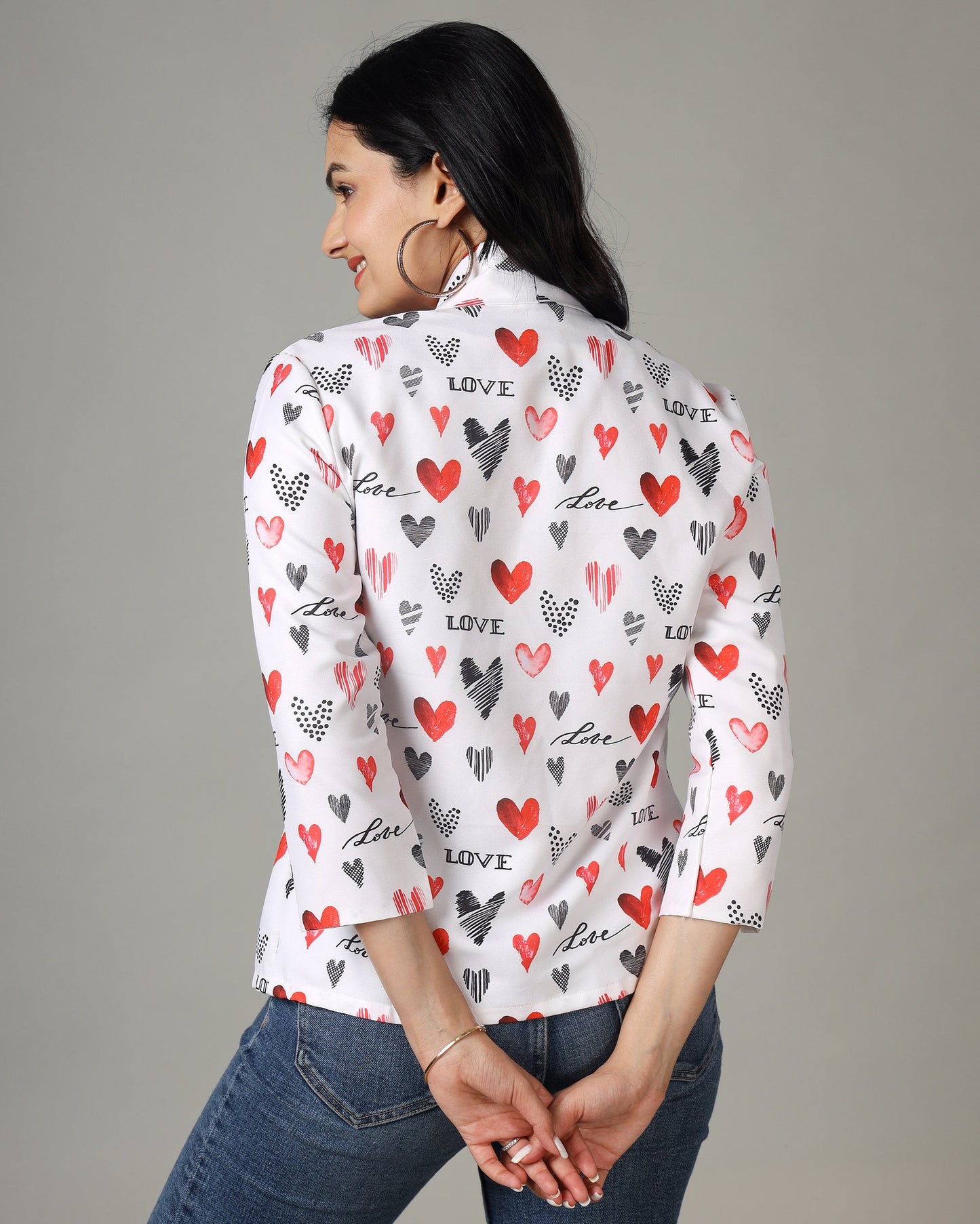 A Melody of Love in Women's Jacket