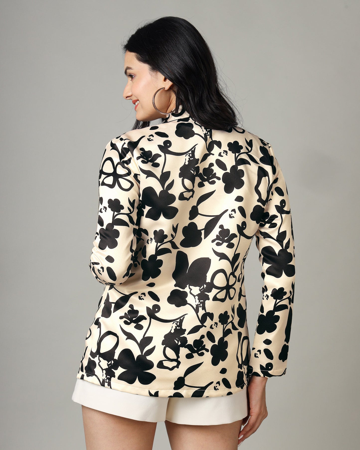 Petals And Posies Trendy Women's Jacket