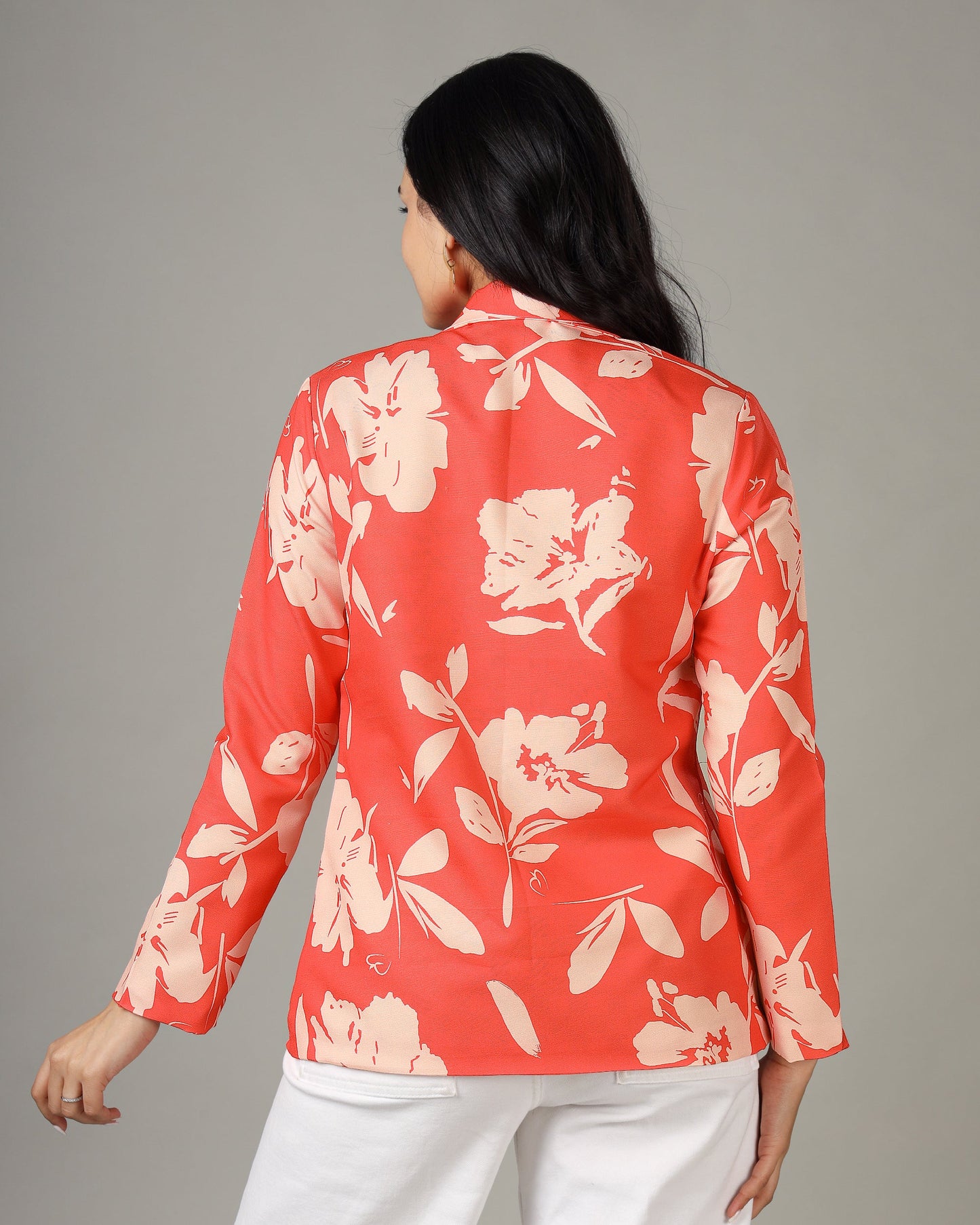 Blossom Into Style With Floral Women's Jacket