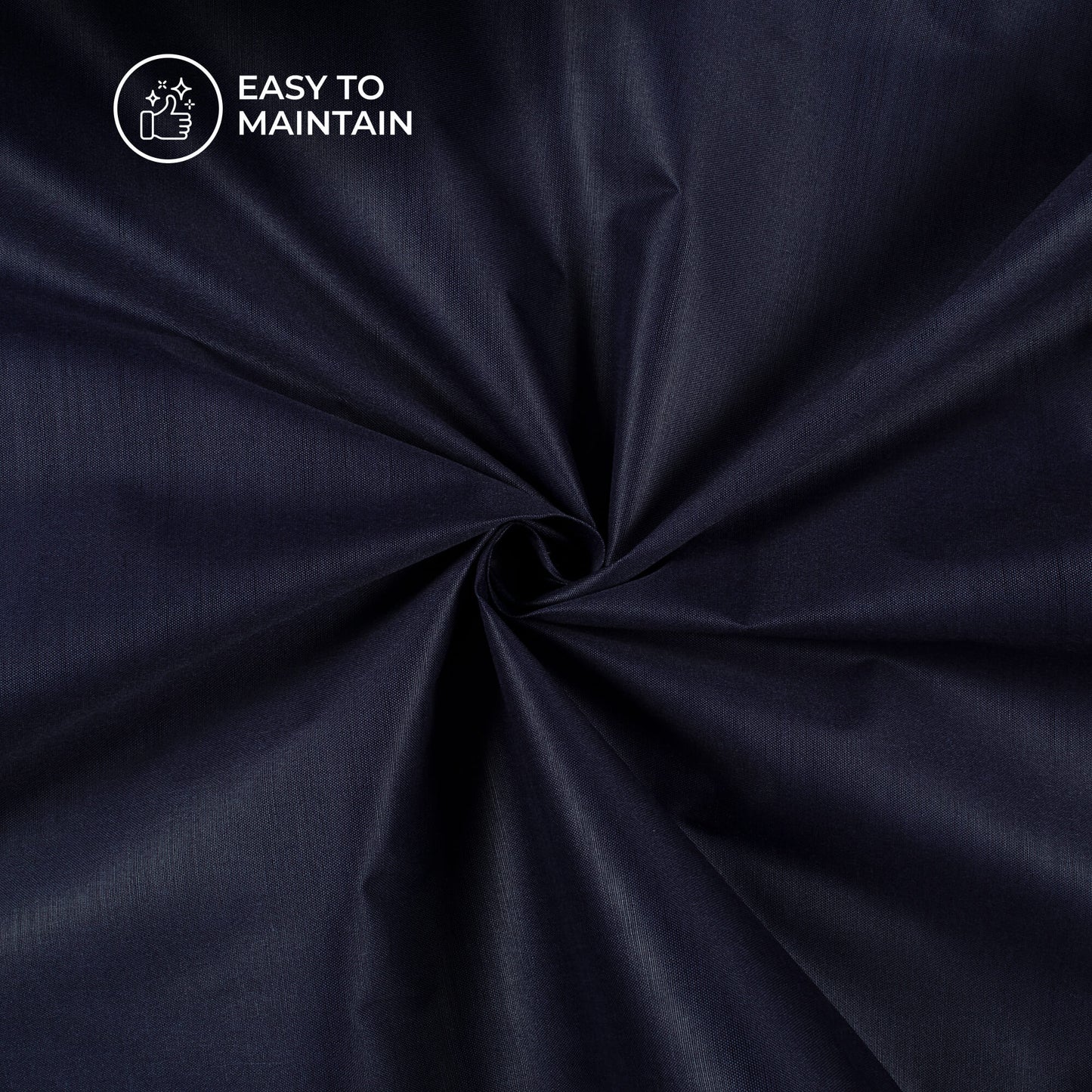 Navy Blue Plain Cotton Lining Fabric