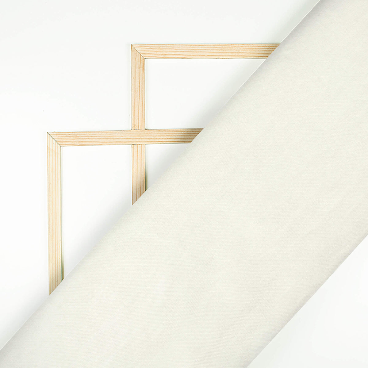 White Plain Dyeable Viscose Rayon Fabric (Width 58 )