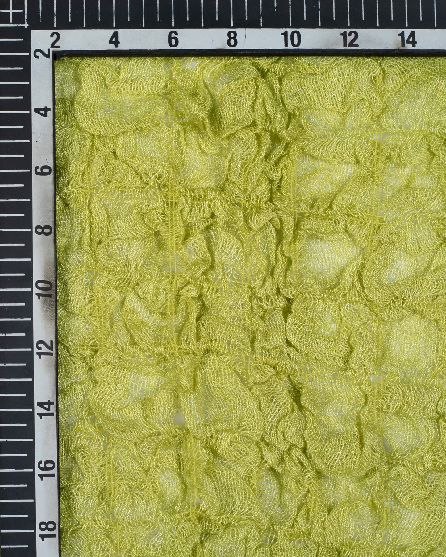 Lemon Green Plain Woven Bhagalpuri Strechable Linen Stole - Fabcurate