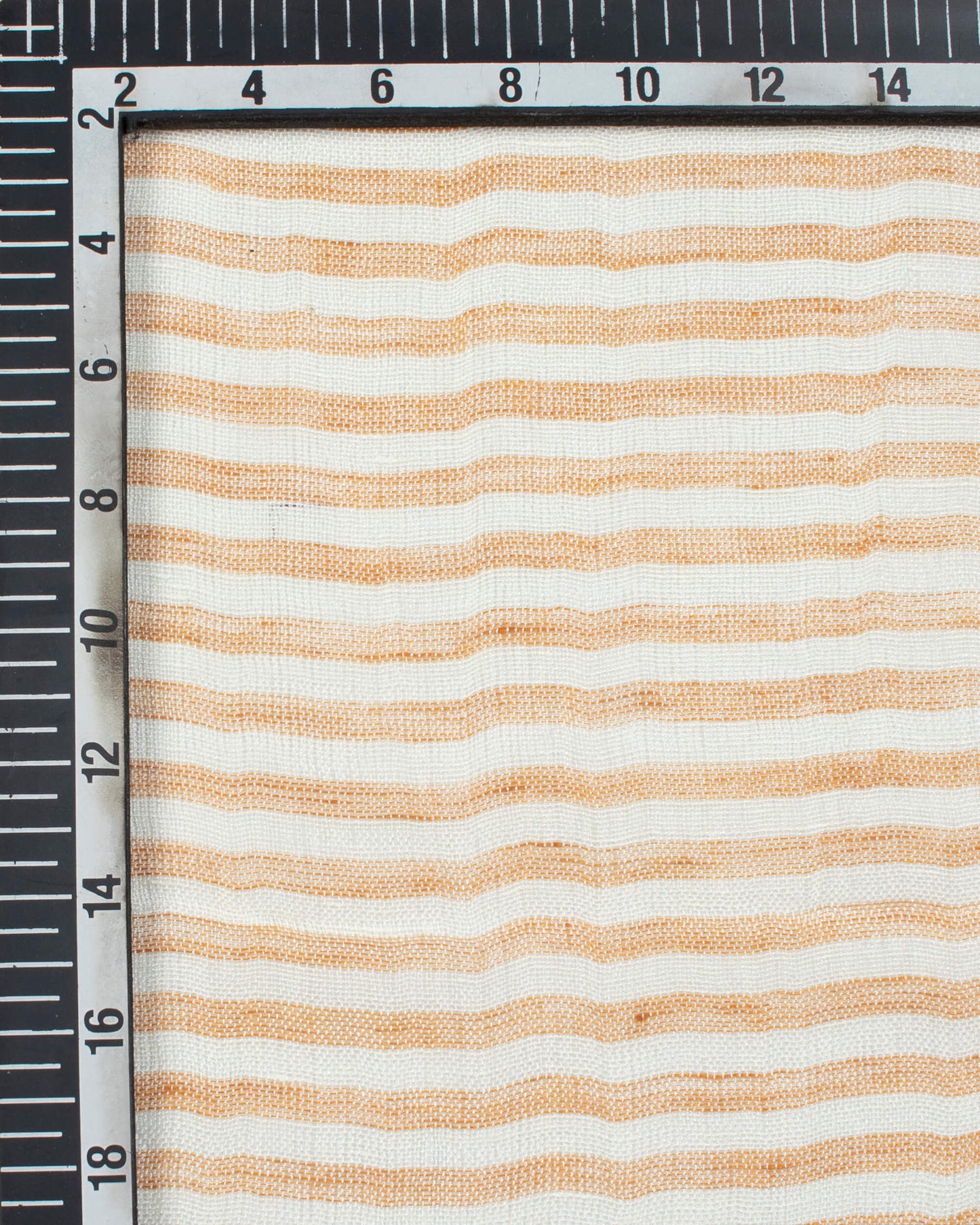Beige And Cream Stripes Pattern Woven Bhagalpuri Viscose Linen Stole - Fabcurate