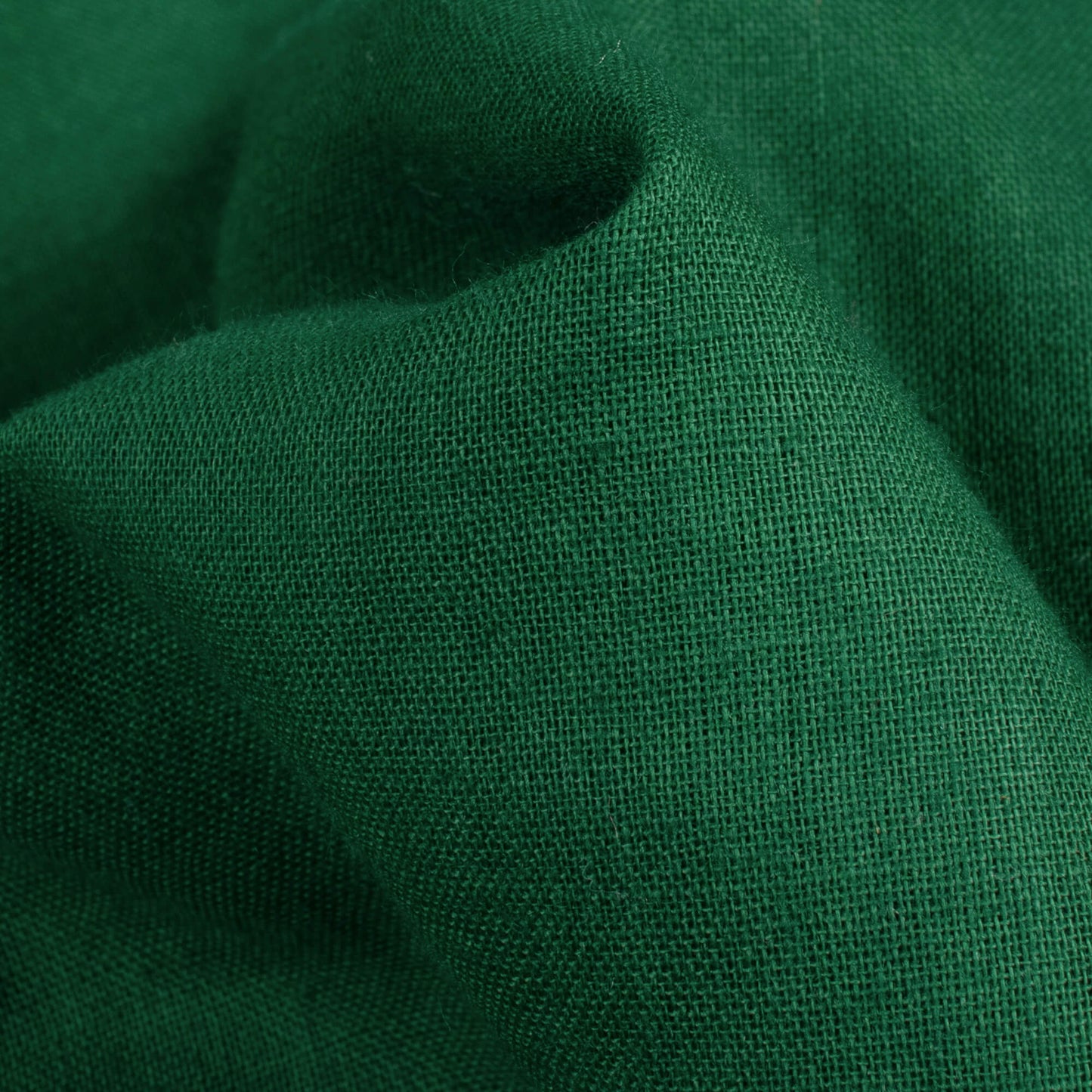 Sacramento Green Plain Cotton Cambric Fabric