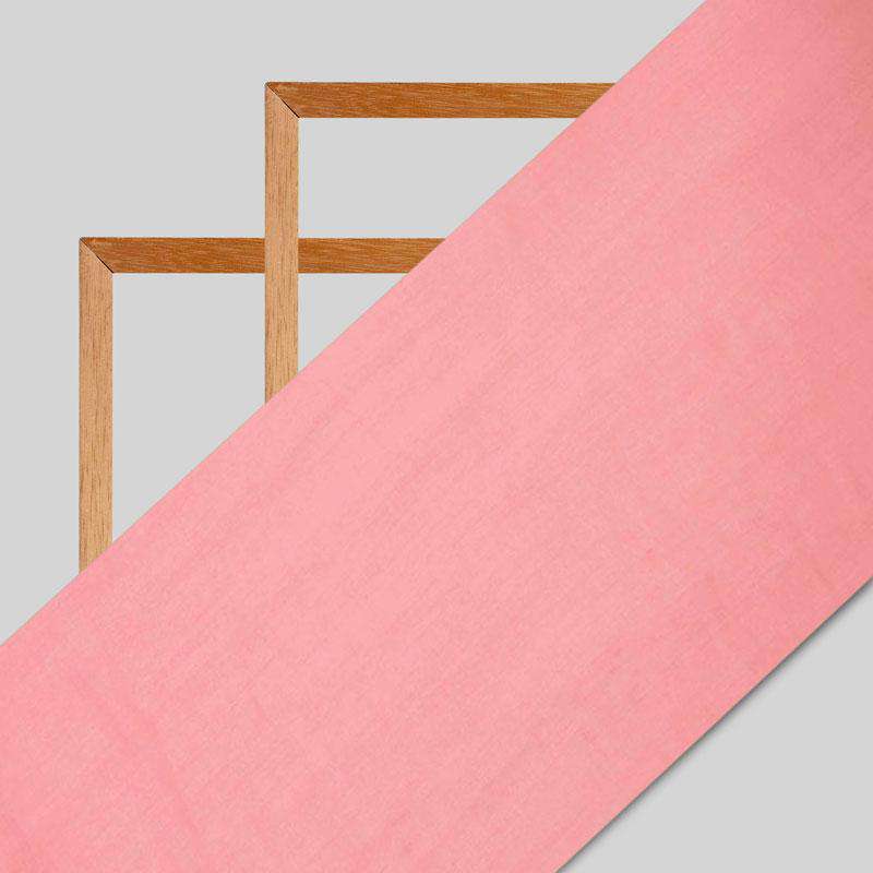 Ballerina Pink Plain Zorba Silk Fabric