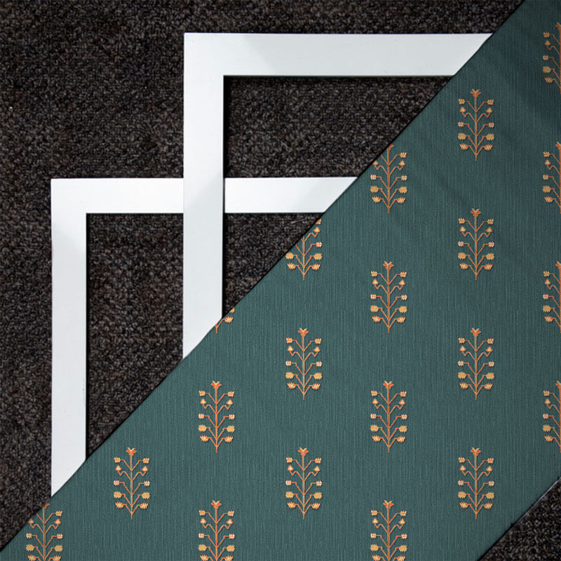 Digital Ethnic Print On American Crepe Fabric