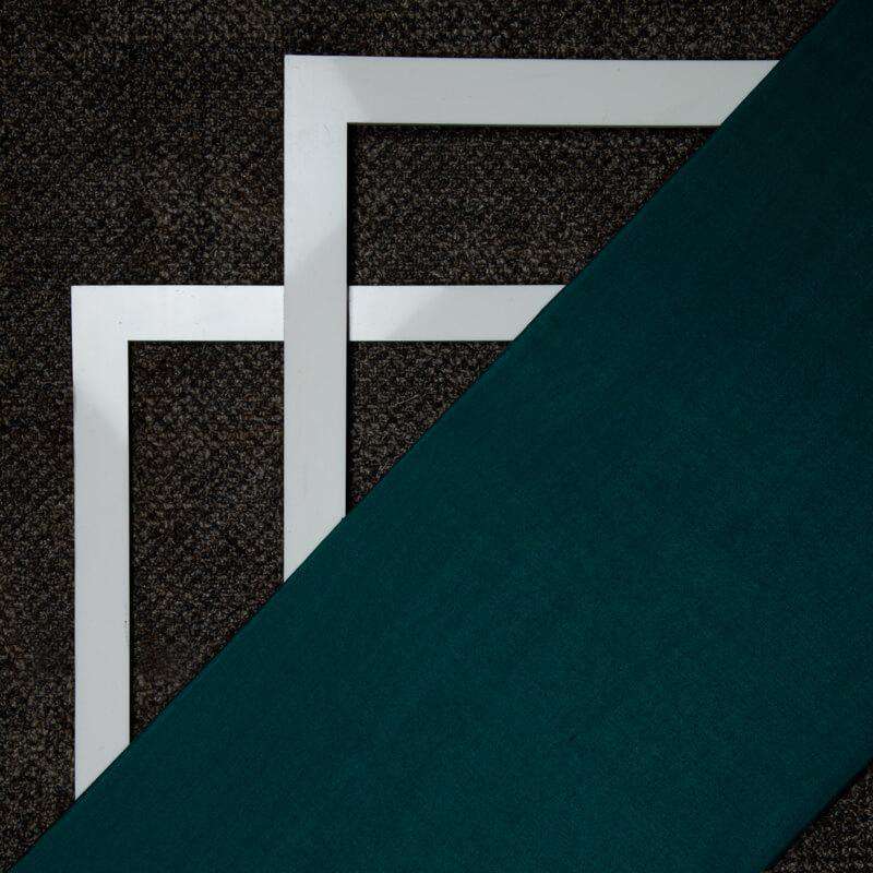 Turquoise Plain Santoon Fabric