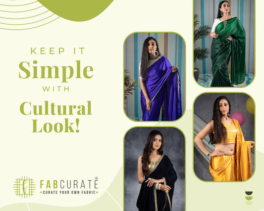 Keep it simple with cultural look!