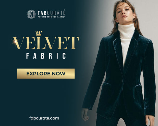 Velvet fabric!