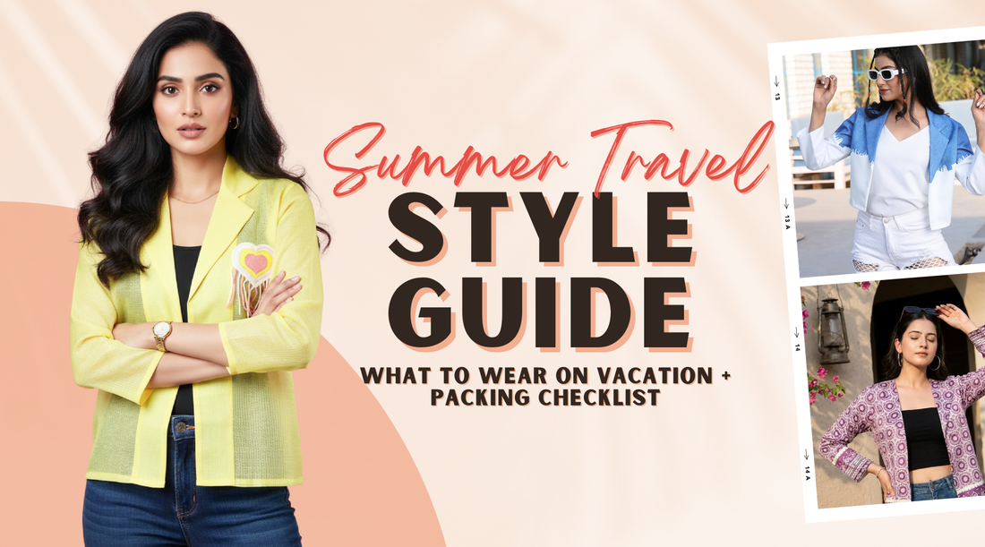 Summer Travel Style Guide: What to Wear on Vacation + Packing Checklist