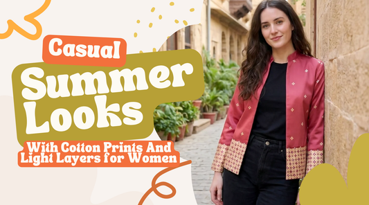 Casual Summer Looks with Cotton Prints and Light Layers for Women