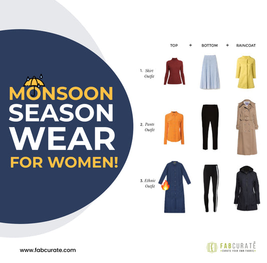 Monsoon season wear for WOMEN.