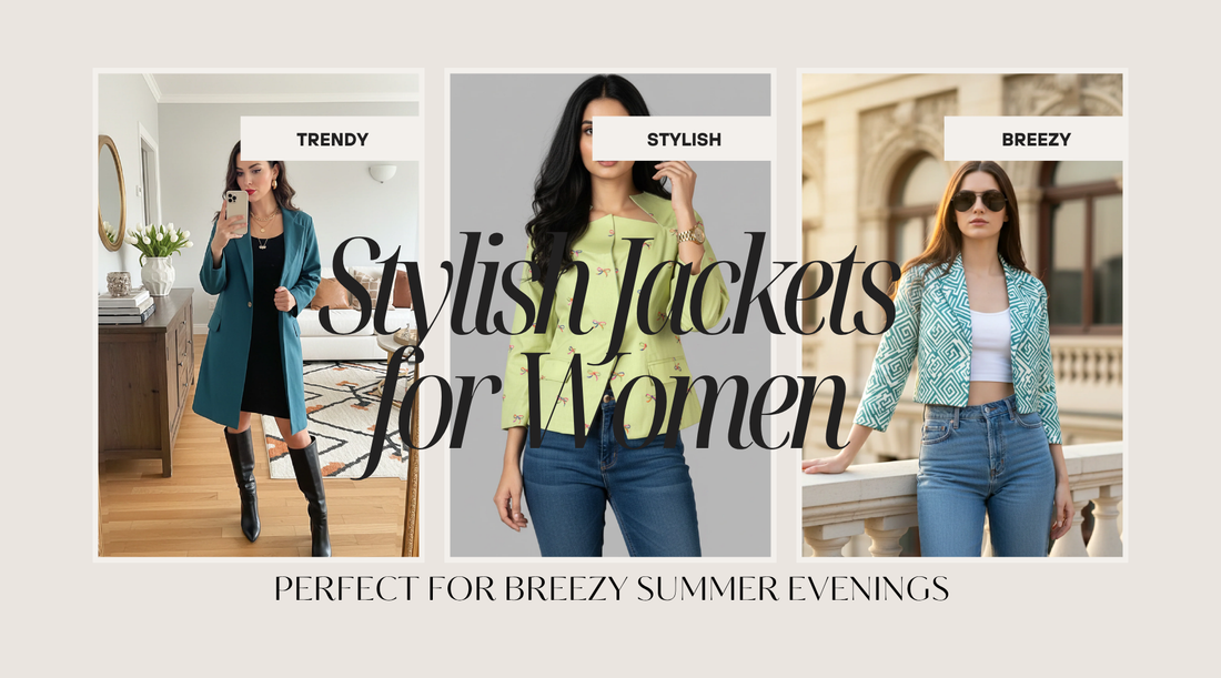 Top 6 Stylish Jackets for Women Perfect for Breezy Summer Evenings