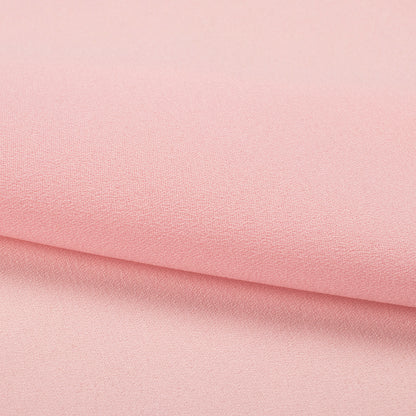 Light Pink Plain Moss Georgette Fabric (Width 54 Inches)