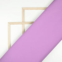 Laveder Purple Plain Butter Crepe Fabric