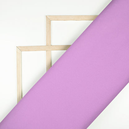 Laveder Purple Plain Butter Crepe Fabric
