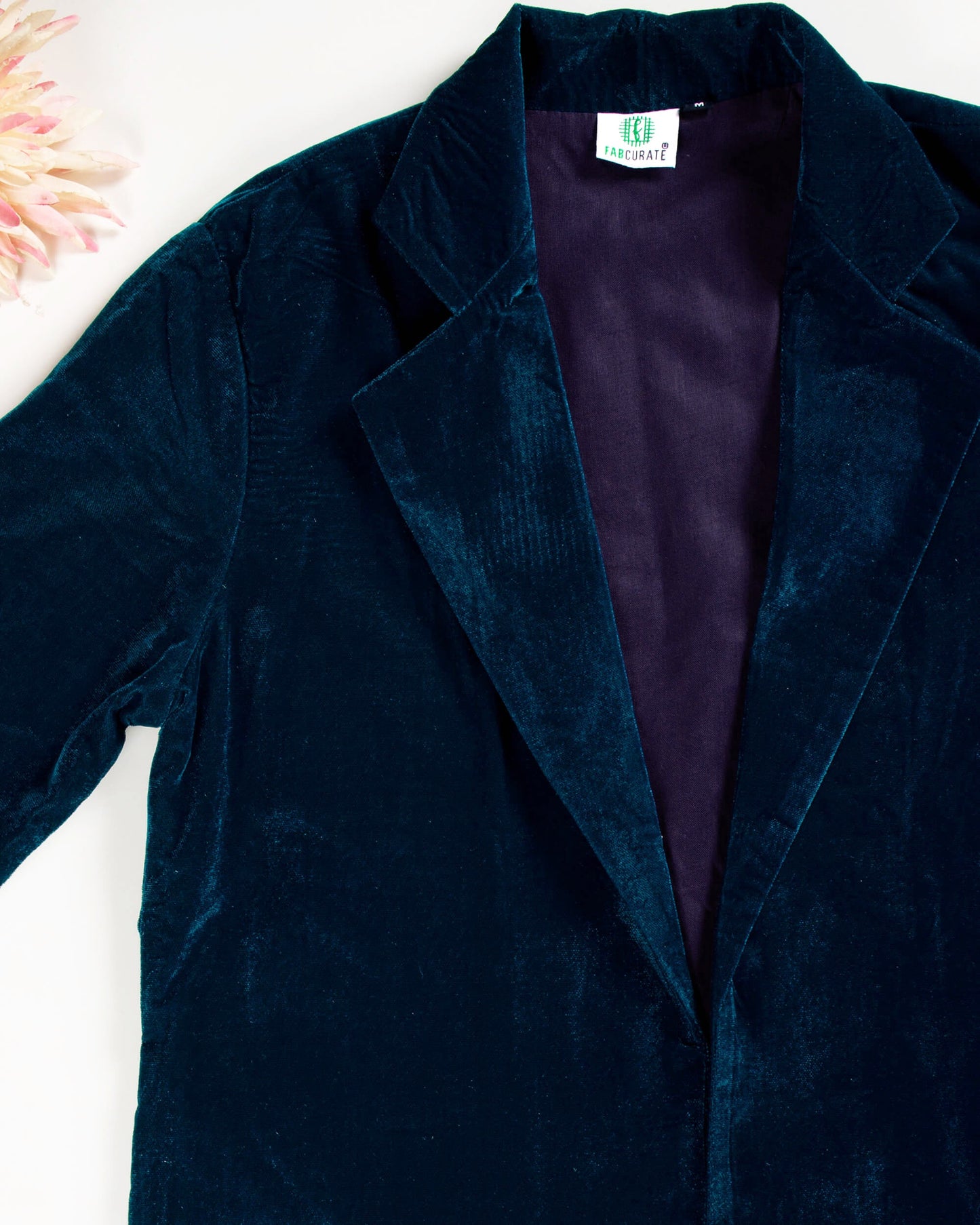 Cerulean Premium Velvet Jacket