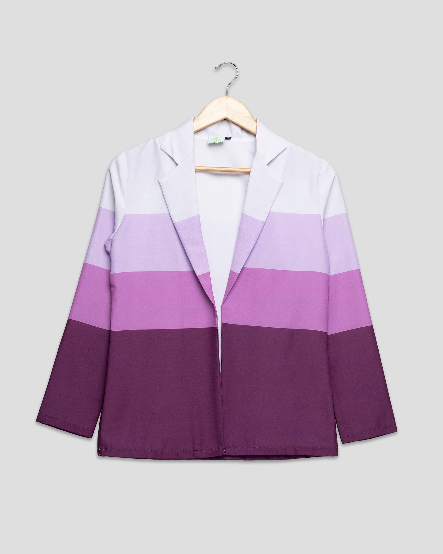 Contemporary Color Block Jacket for Women