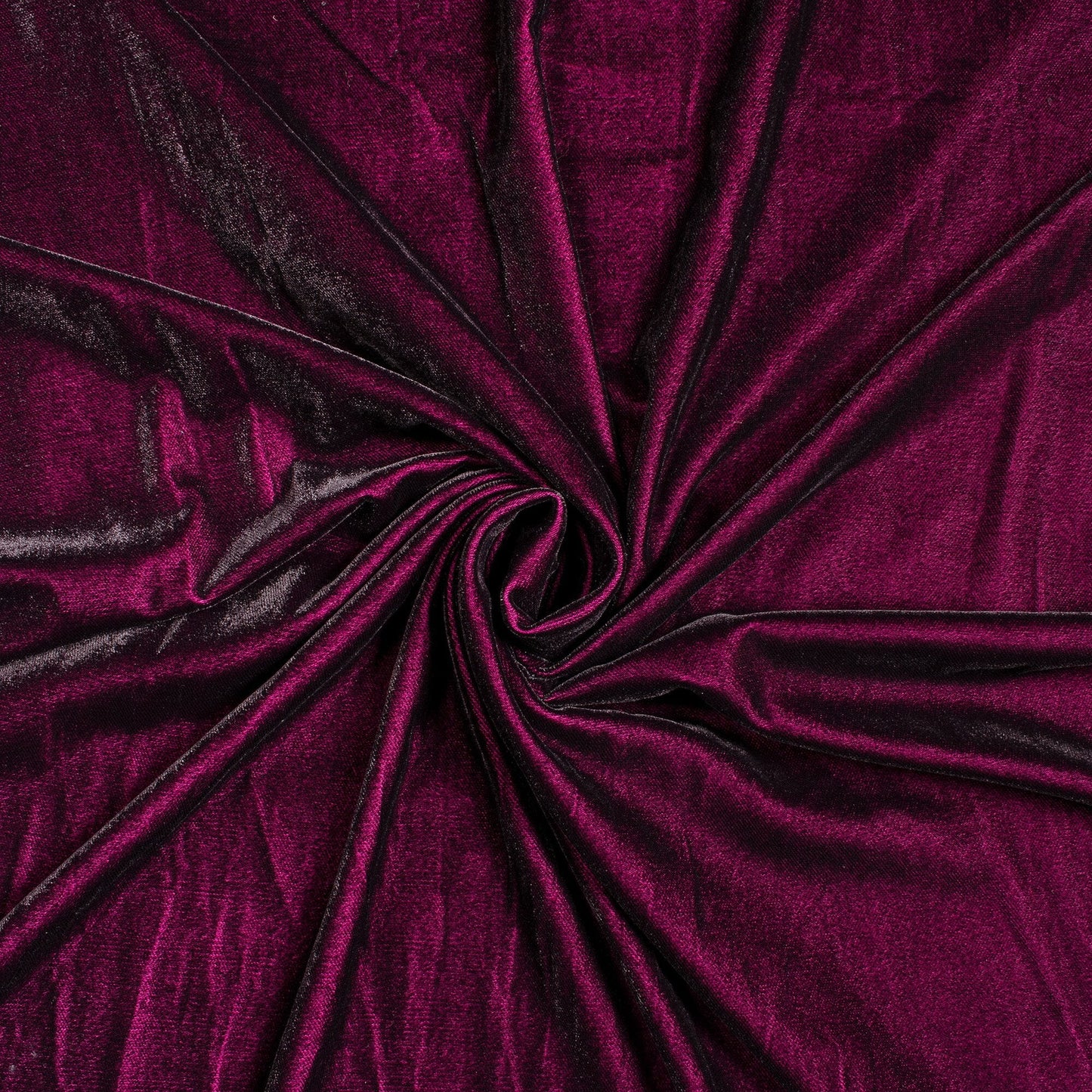 Wine Purple Plain Export Quality Dual Tone Micro Velvet Fabric