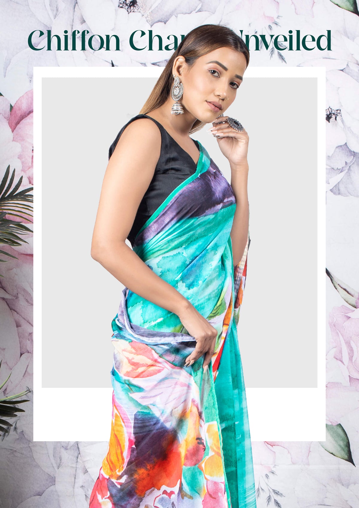Feather-Soft Chiffon Saree Catalogue For Wholesale
