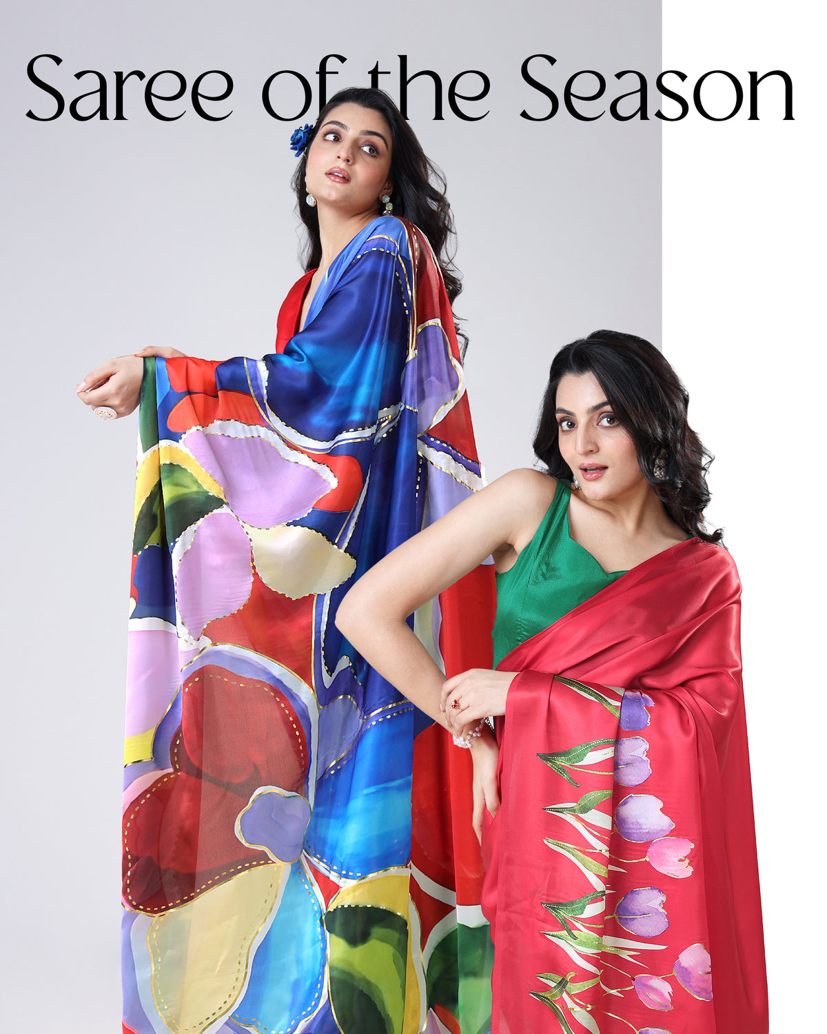 Exclusive Foil Work Sarees Wholesale Catalogue (Set Of 5 Sarees)