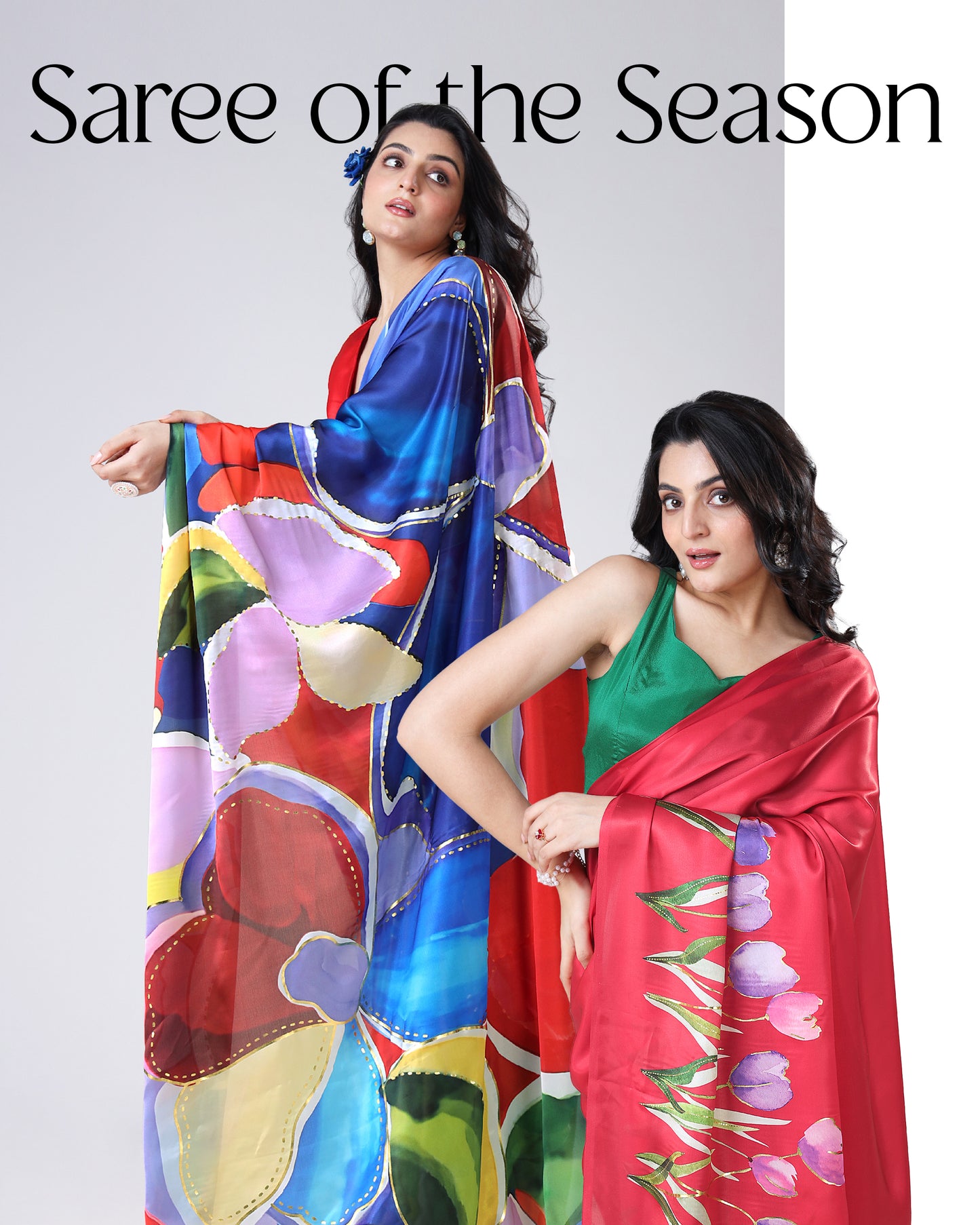 Exclusive Foil Work Sarees Wholesale Catalogue (Set Of 5 Sarees)