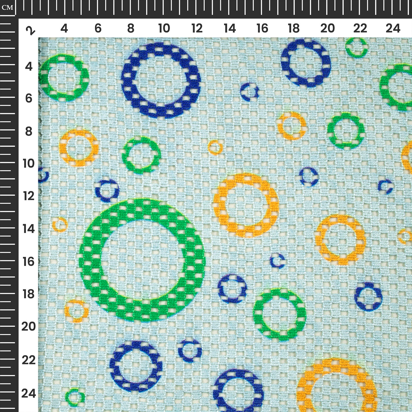 The Patriot Digital Print Crochet Net