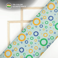 The Patriot Digital Print Crochet Net