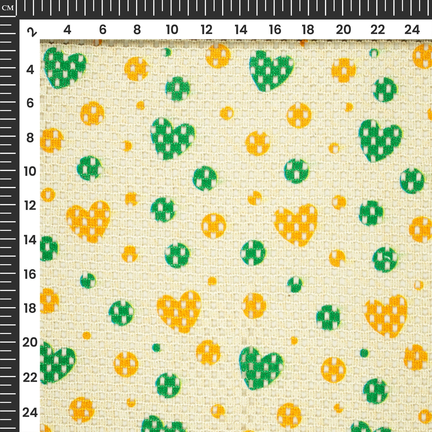 Freedom Flow Digital Print Crochet Net - Softness With Strength