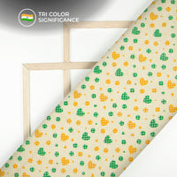 Freedom Flow Digital Print Crochet Net - Softness With Strength
