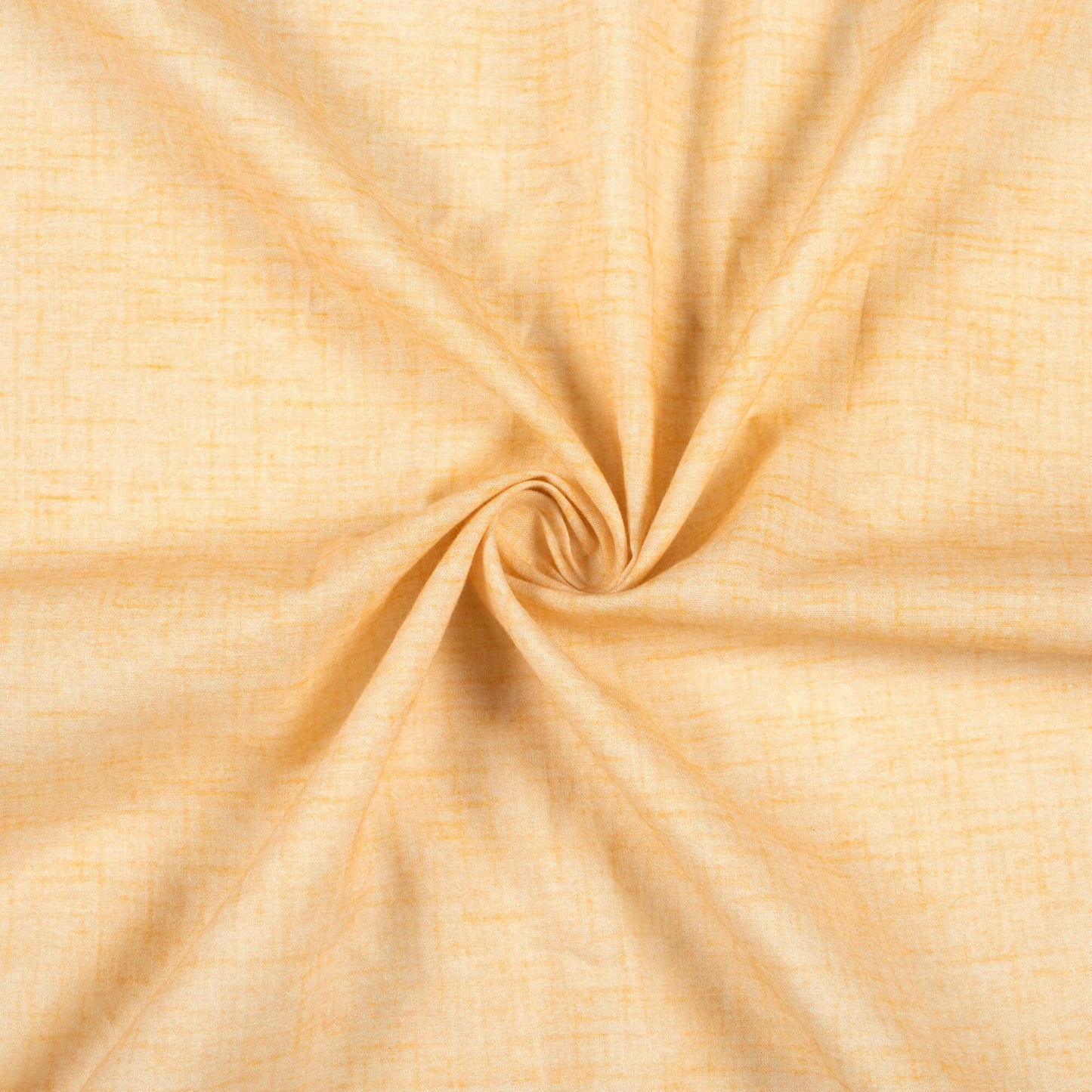 Trendy Peach Yellow Texture Digital Print Cotton Cambric Fabric