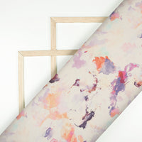 Trendy Tye And Dye Digital Print Chiffon Fabric