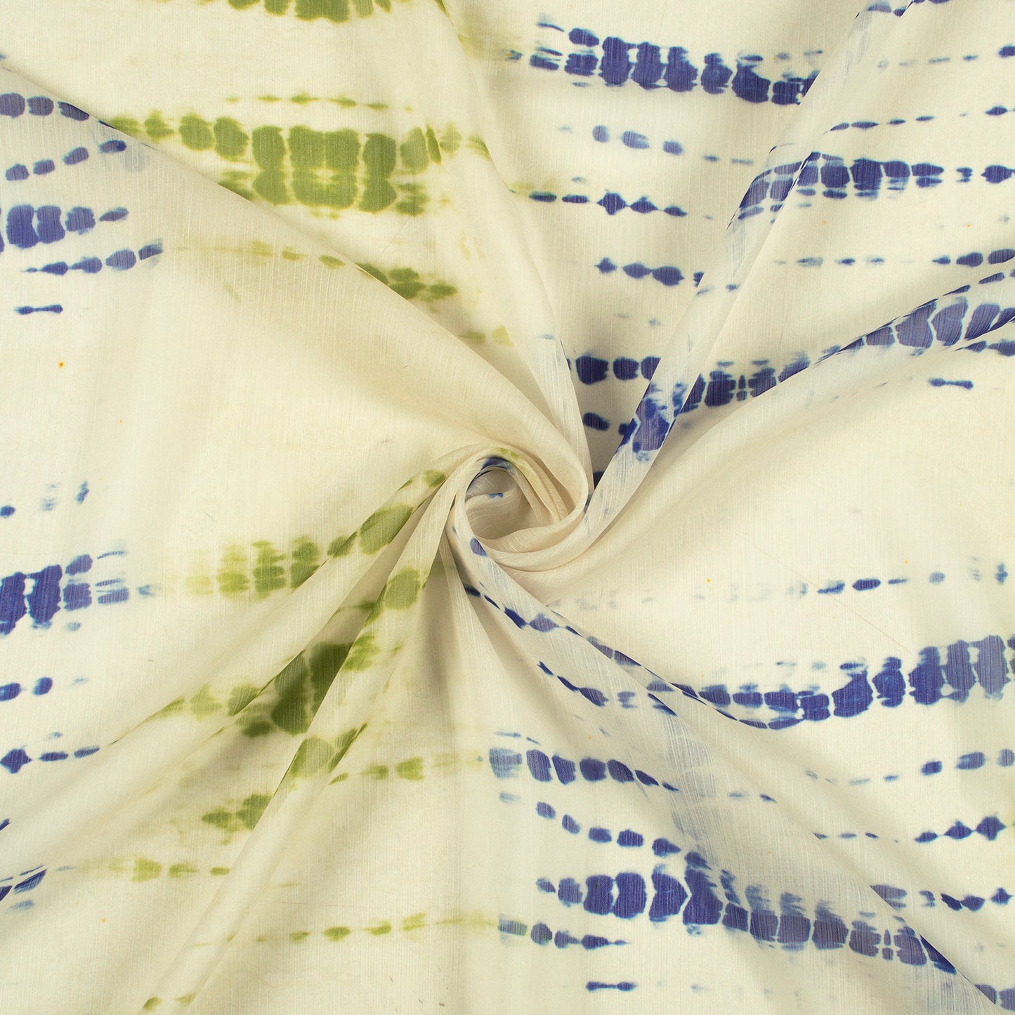 Exclusive Shibori Digital Print Chiffon Fabric