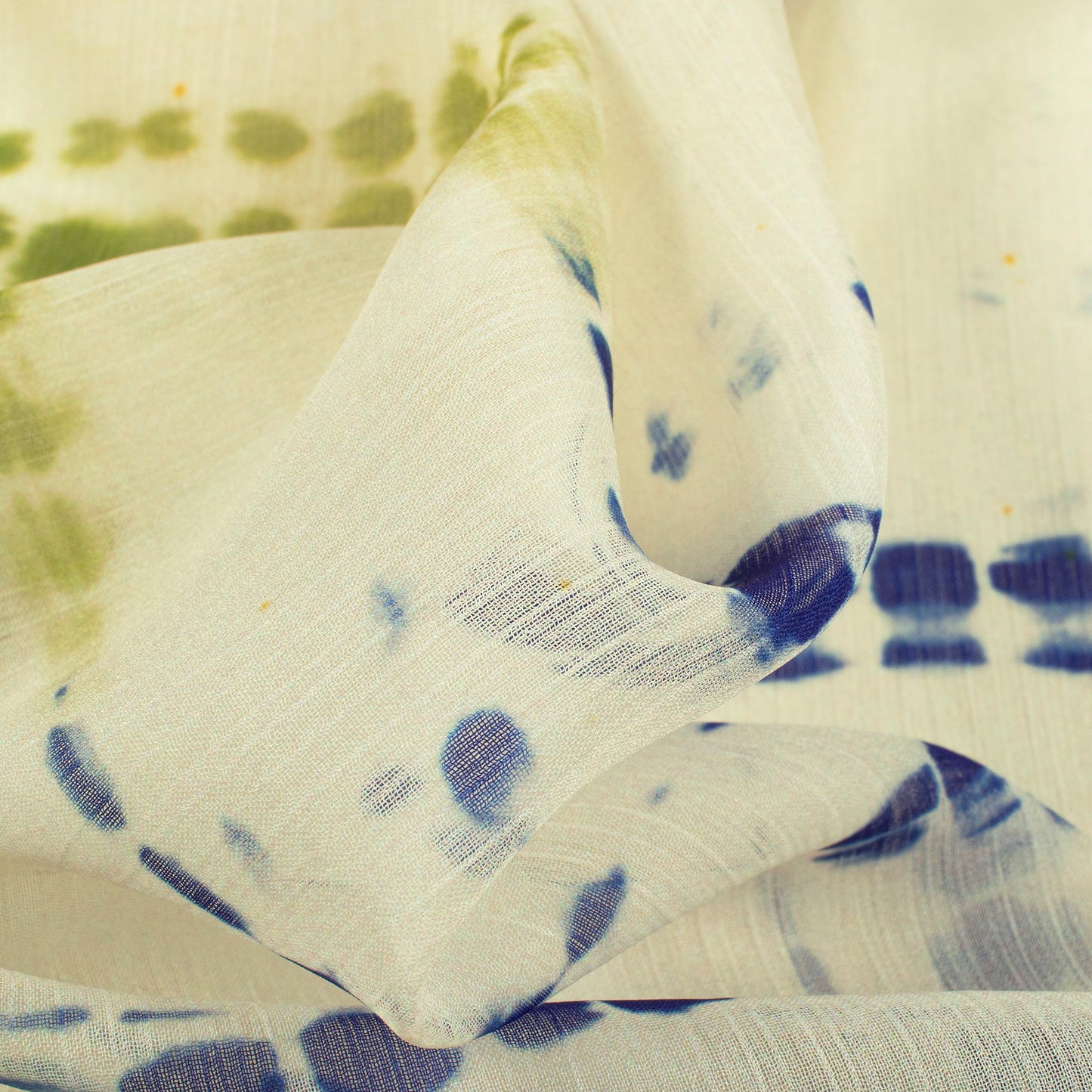 Exclusive Shibori Digital Print Chiffon Fabric