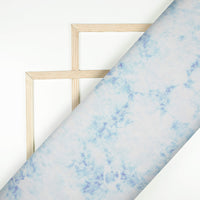 Impressive Tie Dye Digital Print Bemberg Chiffon Fabric
