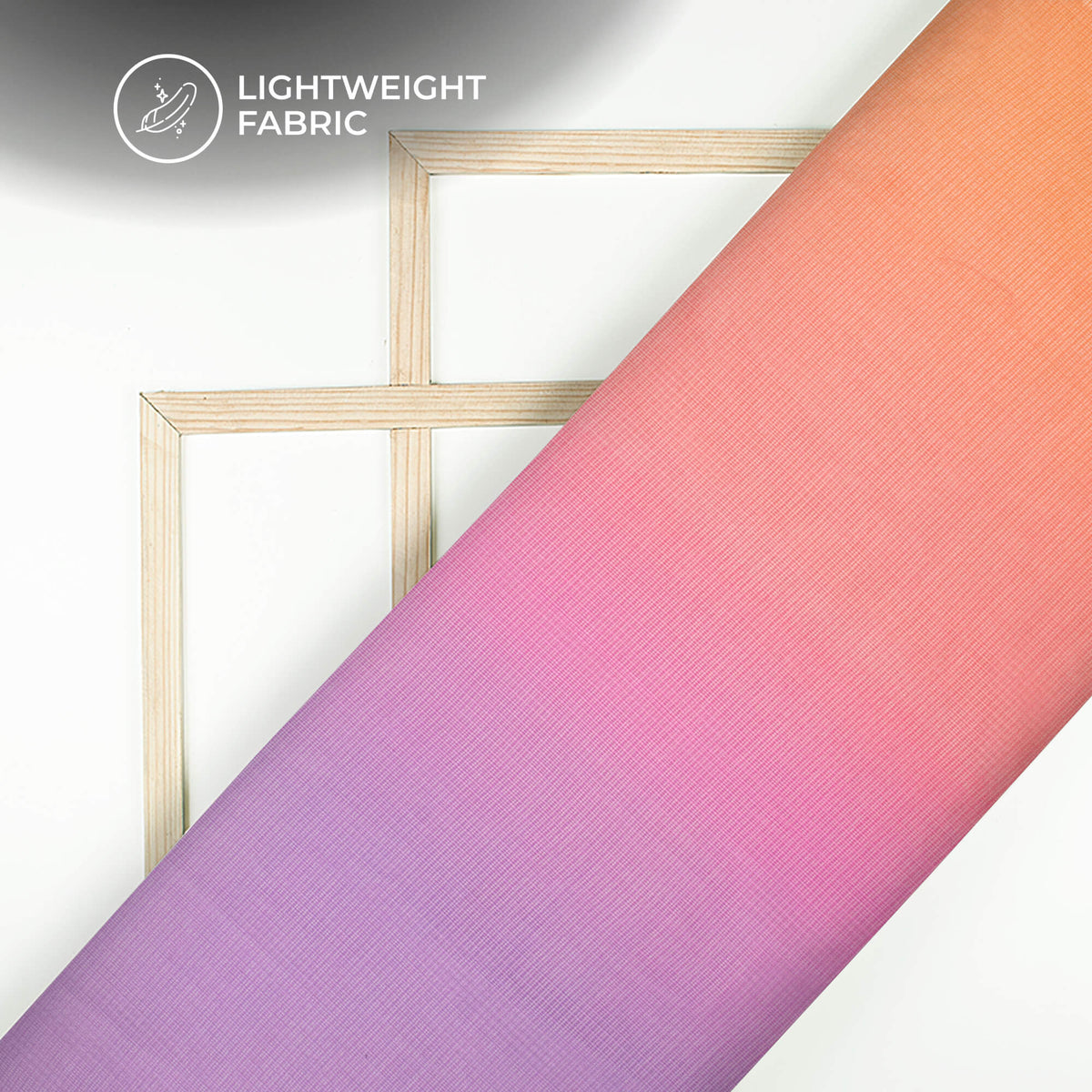 Trendy Ombre Digital Print Kota Doria Fabric