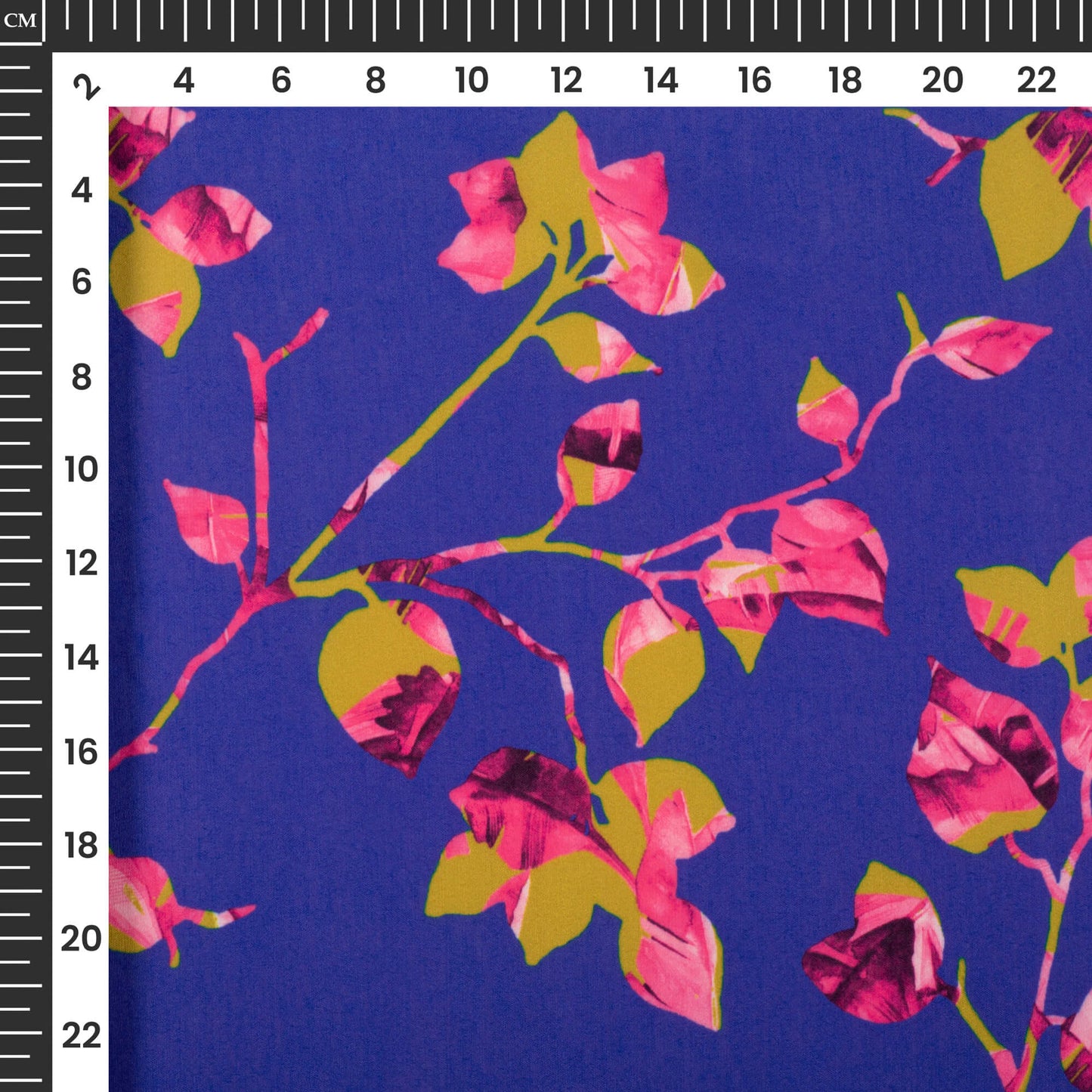 Exclusive Leafage Digital Print Muslin Fabric