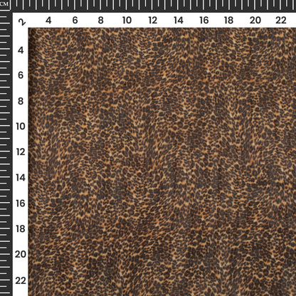 Trendy Animal Digital Print Pure Organza Fabric