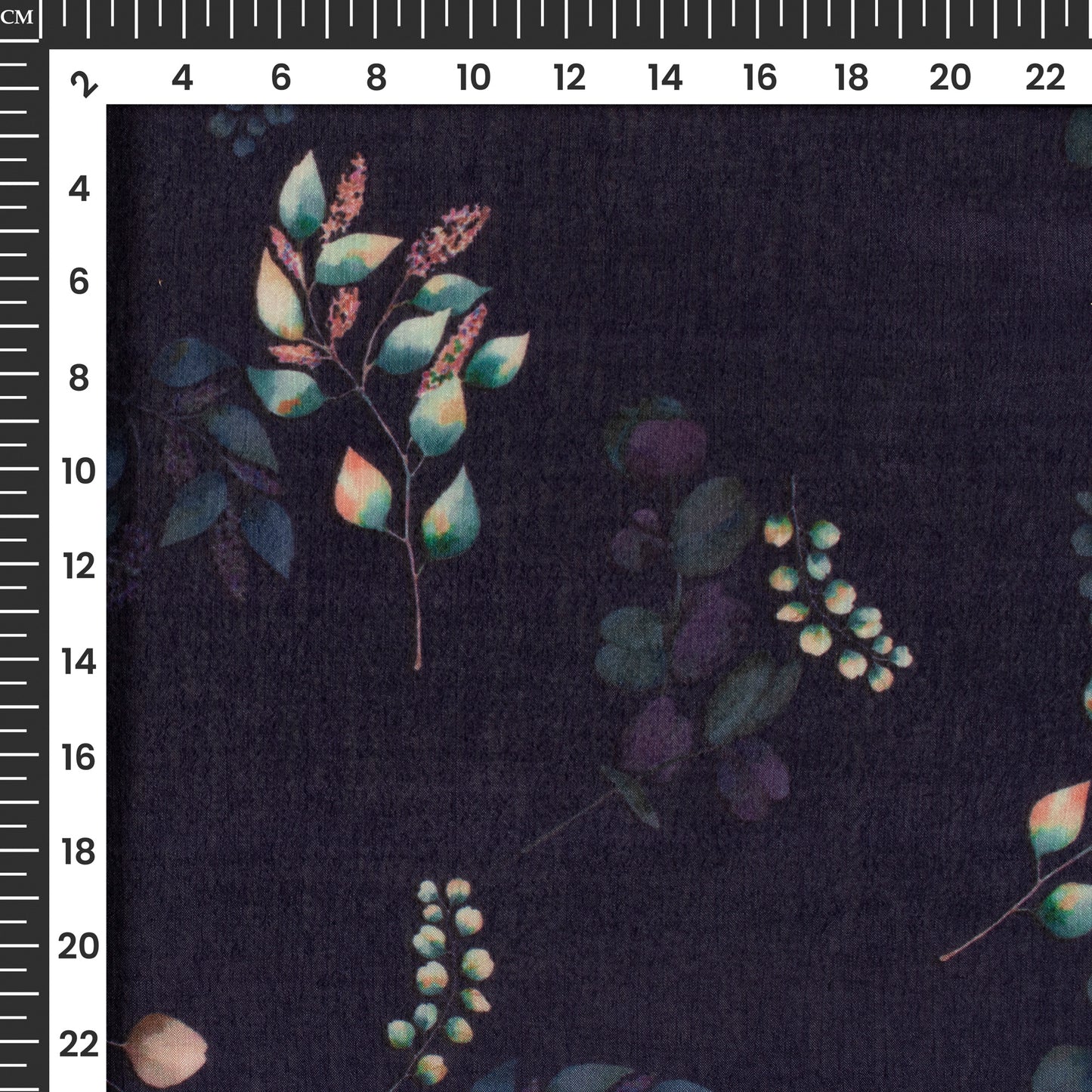 Sniffy Floral Digital Print Poly Chinnon Chiffon Fabric