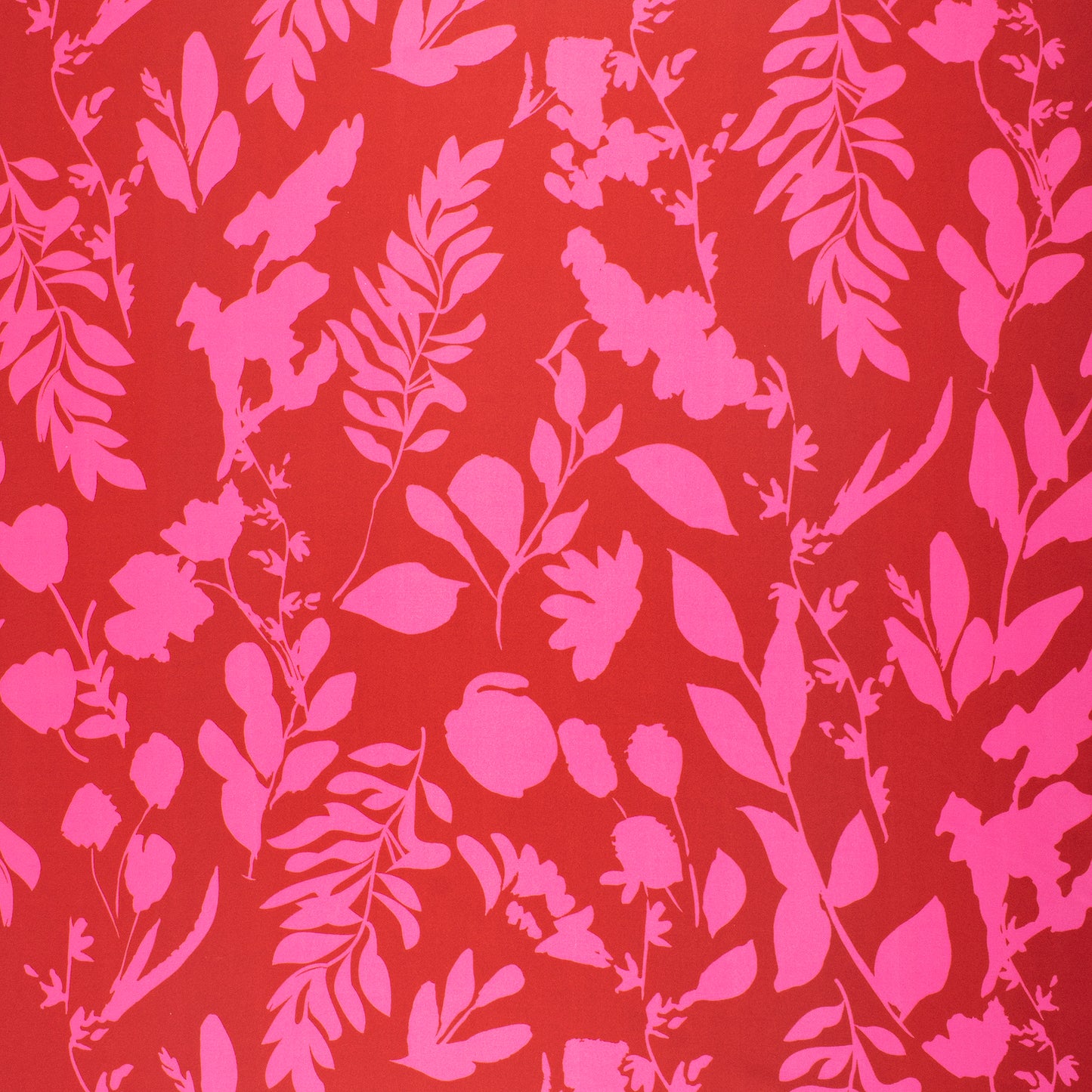 Lovely Pink Floral Digital Print Butter Crepe Fabric