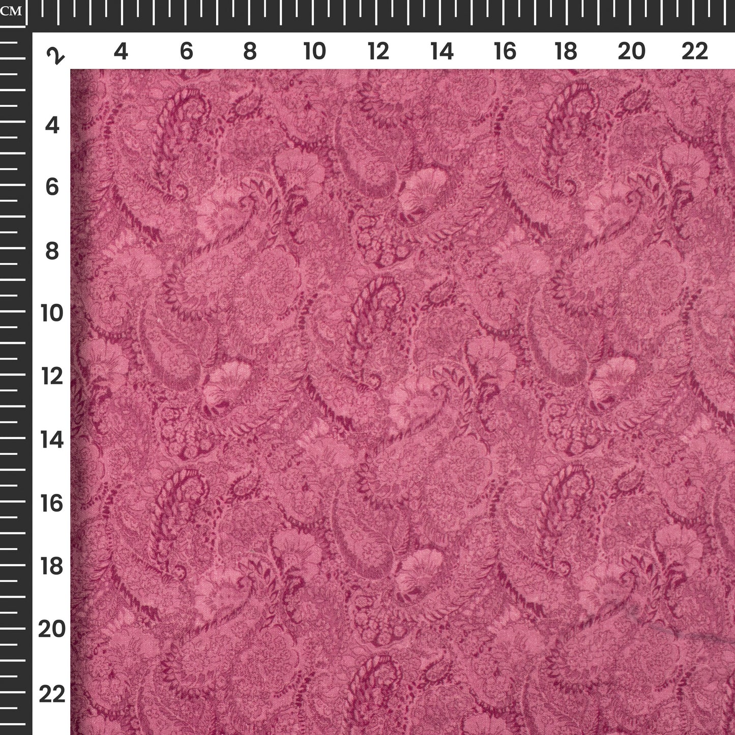 Lovely Paisley Digital Print Cotton Cambric Fabric