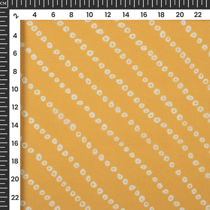 Traditional Bandhanii Digital Print Matt Organza Fabric